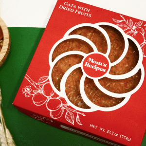 Dried Apricot & Walnut Gata - Family Size